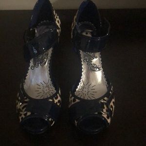 Naughty monkey high heeled shoes